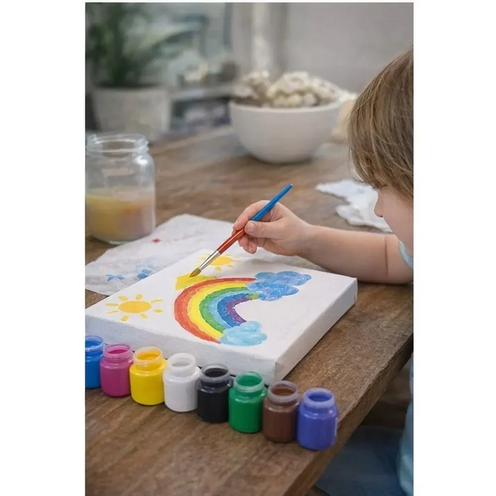 Kids Painting Set – Crayola Washable Paint + Canvas Bundle | Arts & Crafts - Picture 3 of 3